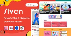 Sivan - Blog & Magazine WordPress Theme